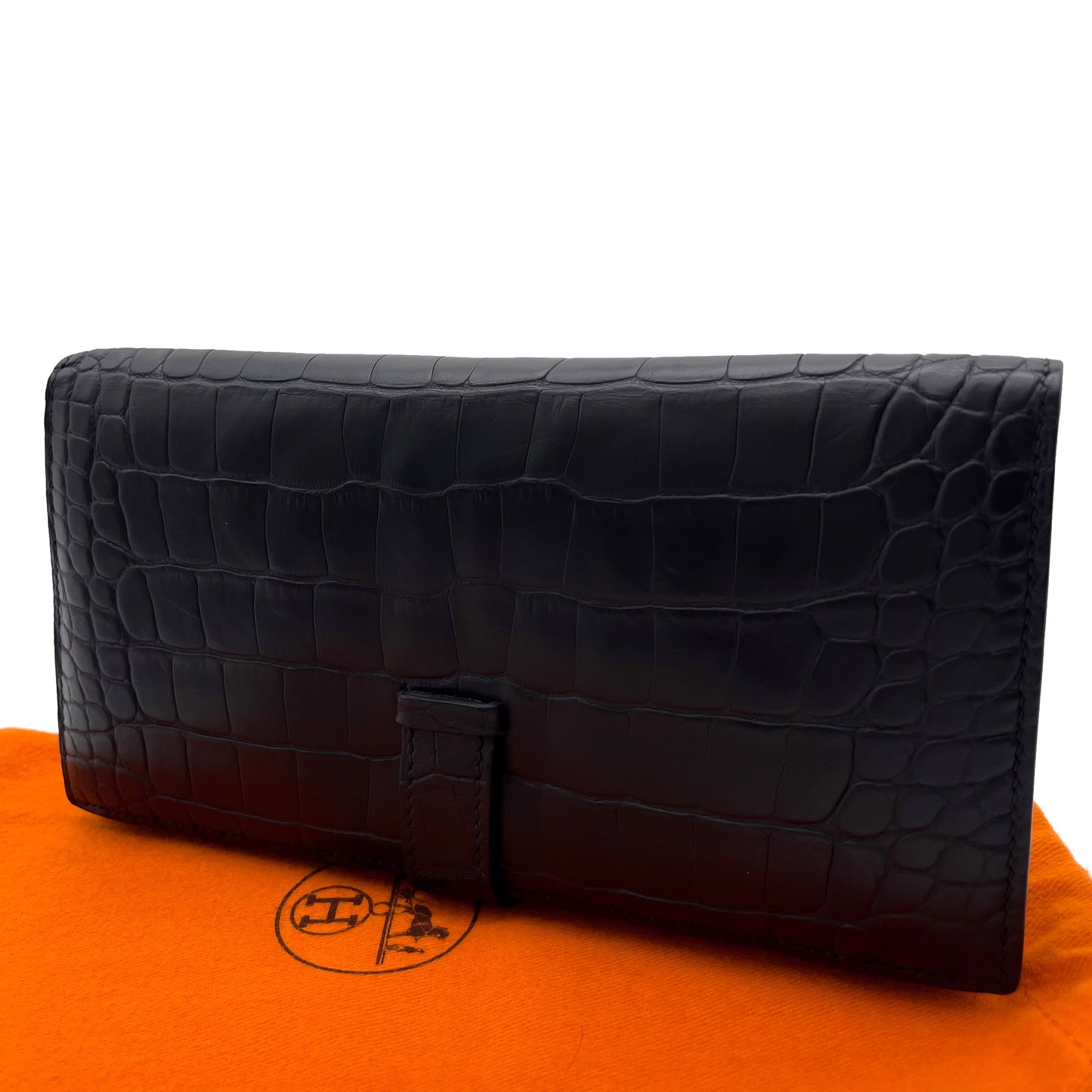 エルメス ベアンスフレ クロコダイル アリゲーターマット