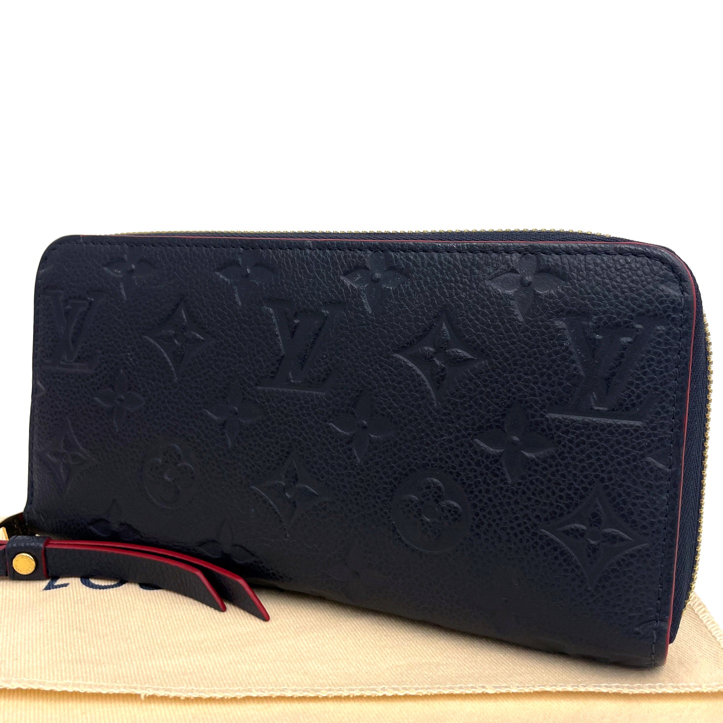 ルイヴィトン モノグラムアンプラント ジッピー 長財布