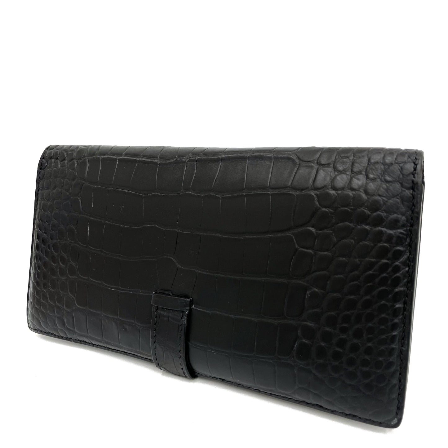 エルメス ベアンクラシック クロコダイル アリゲーターマット