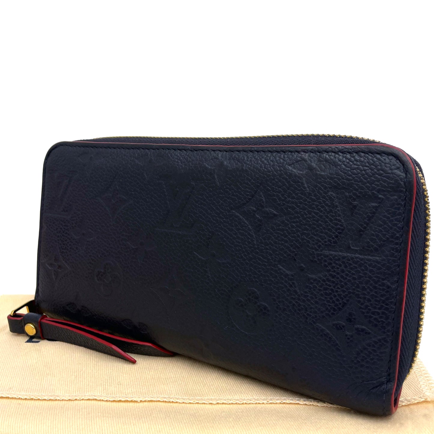 ルイヴィトン モノグラムアンプラント ジッピー 長財布