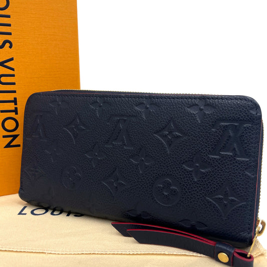 ルイヴィトン　モノグラムアンプラント　ジッピー　長財布