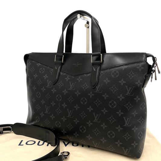 ルイヴィトン モノグラムエクリプス エクスプローラ ビジネスバッグ